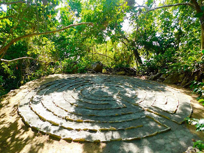 #labyrinth, labyrinth, #payabay, #payabayresort, paya bay resort, mystical, meditation, spirituality, 