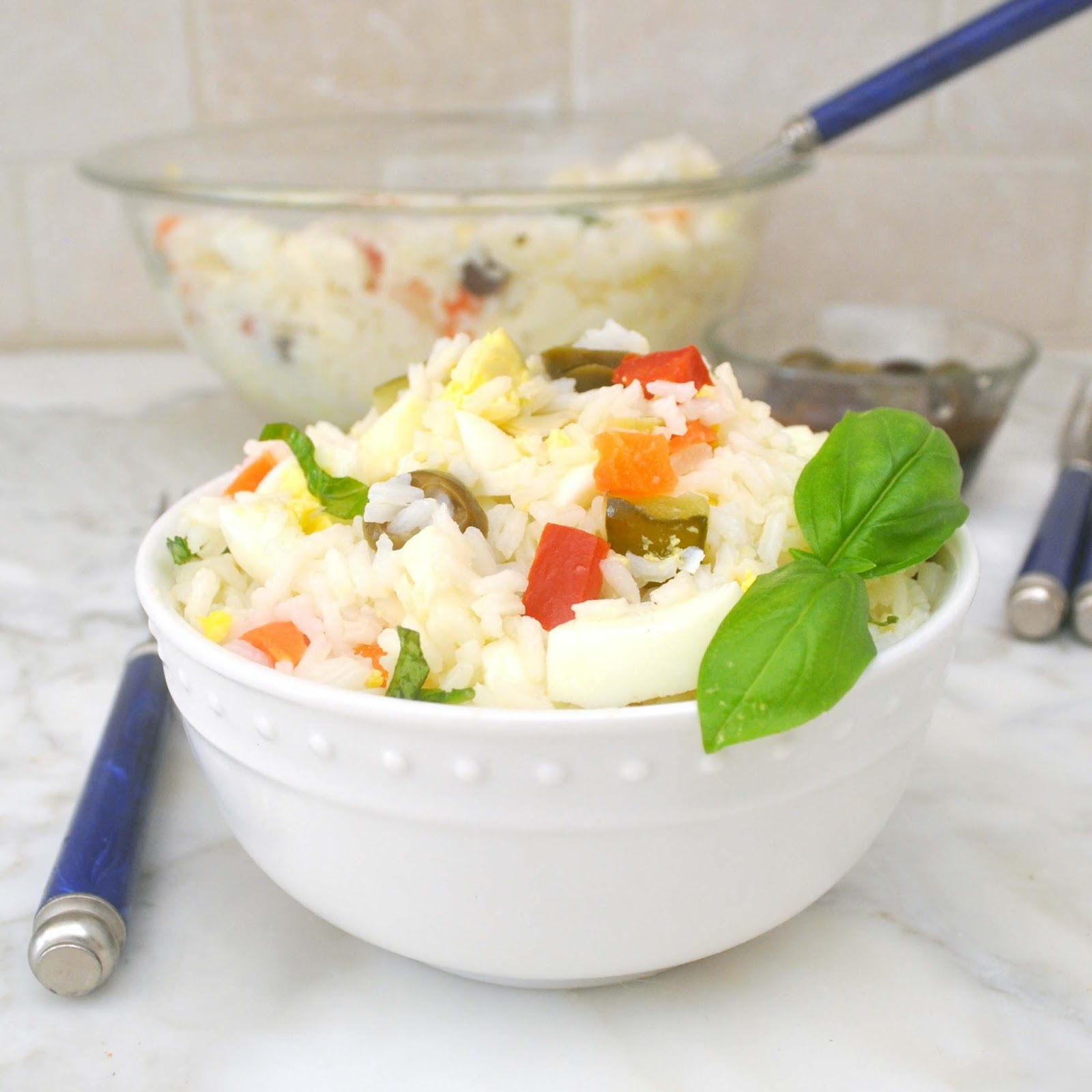 Cooking with Manuela Rice Salad Recipe