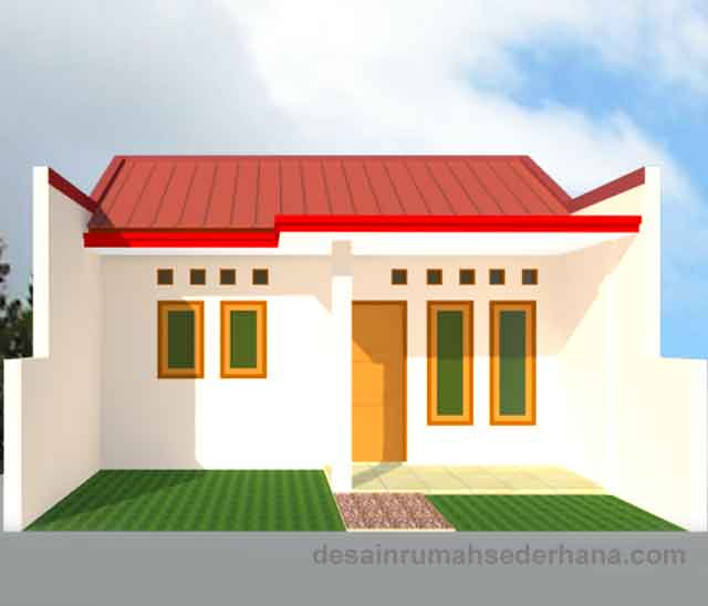 Desain Renovasi Bertahap Rumah Type 21/60, KPR-BTN 