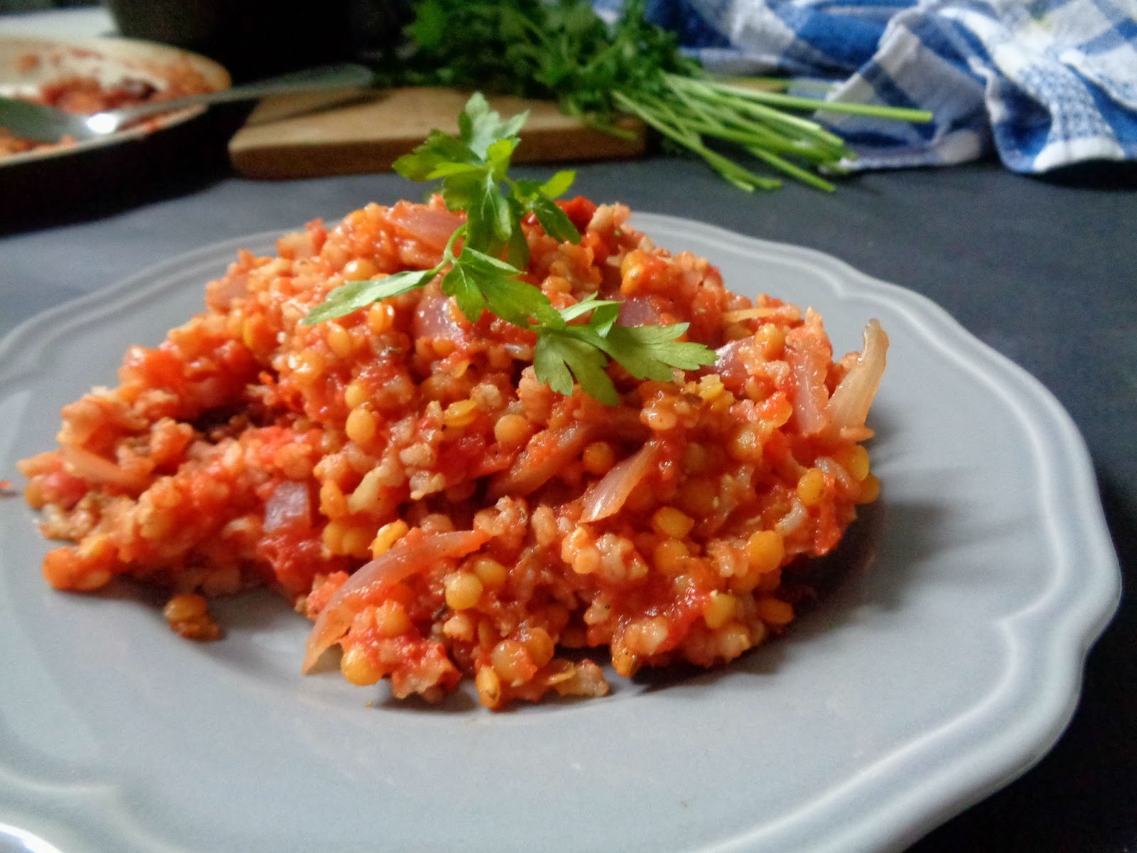 Vegewiórka Risotto bolognese