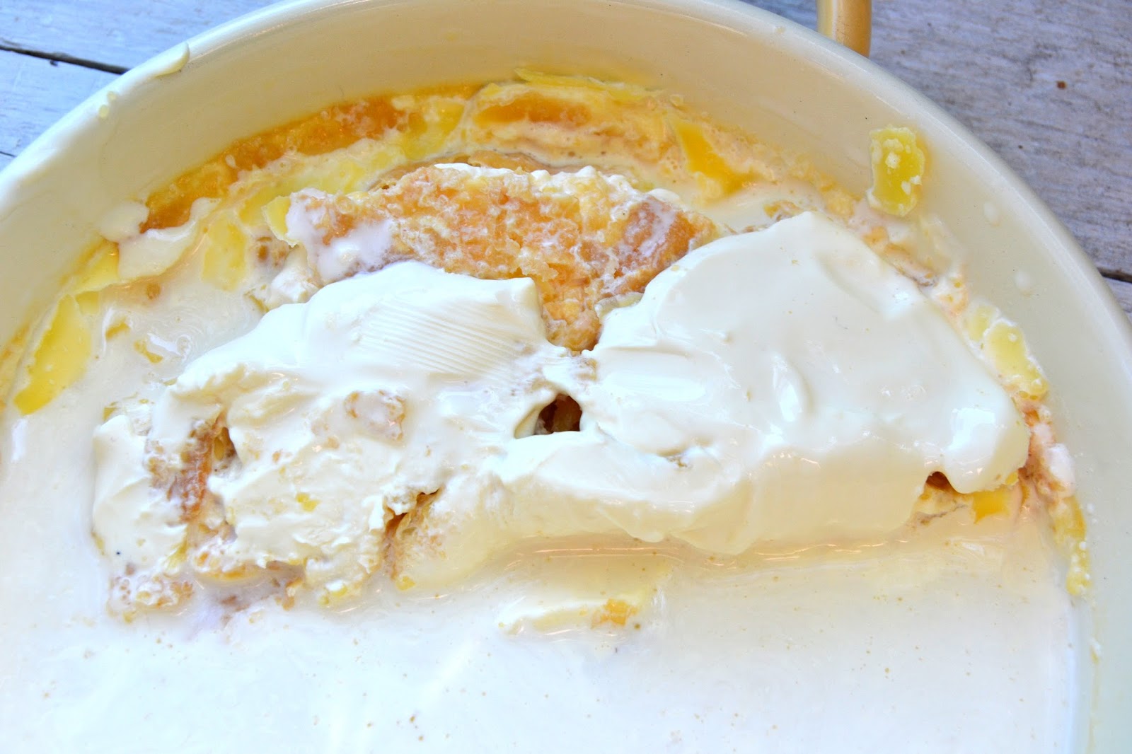 Homemade Clotted Cream - Homemade für Scones