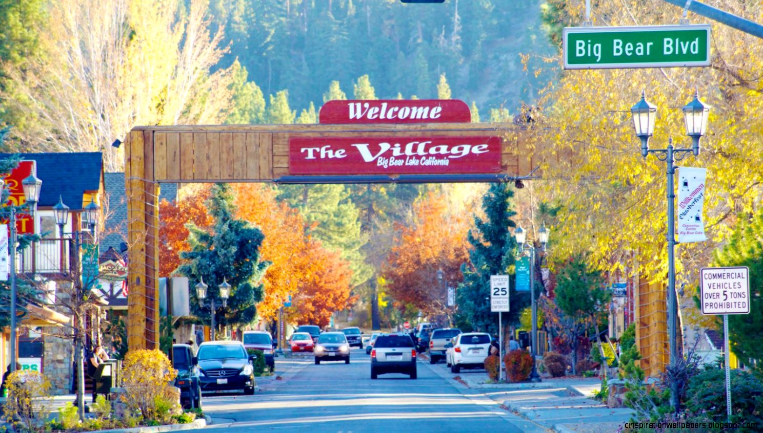 Fall Pictures View Images of Big Bear Lake