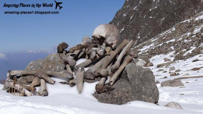 Mysterious lake skeletons in India, Asia, Amazing Lake