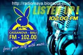 Radio Cassanova 102 fm Denpasar Bali Radio Cassanova 102 fm Denpasar Bali