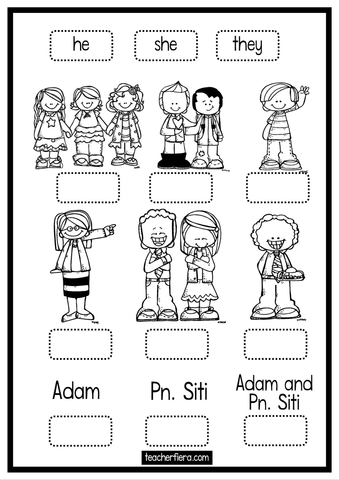 teacherfiera.com: HE SHE THEY