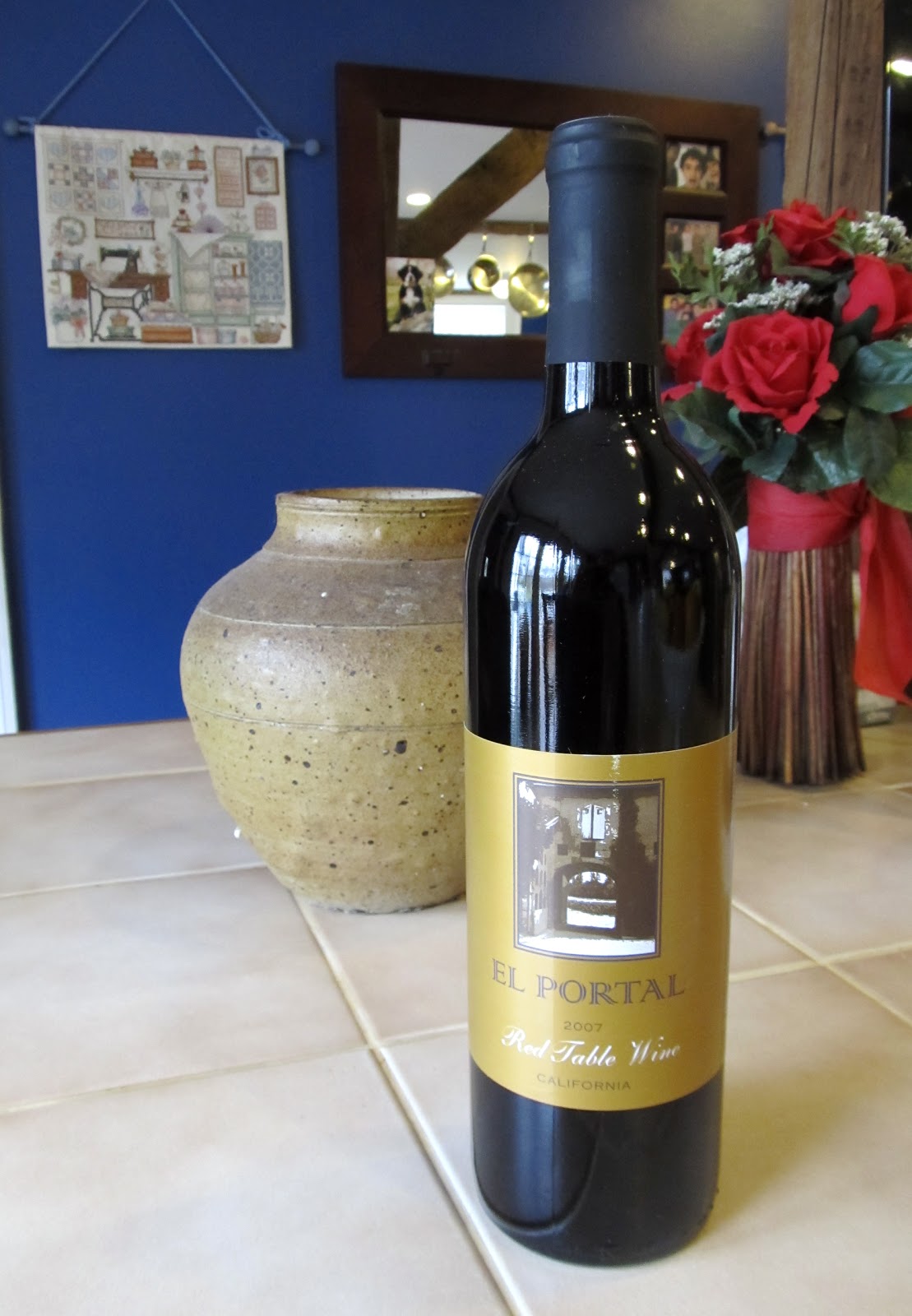 Updated Review ***+ El Portal Red Table Wine Blend, Lodi and Delta
