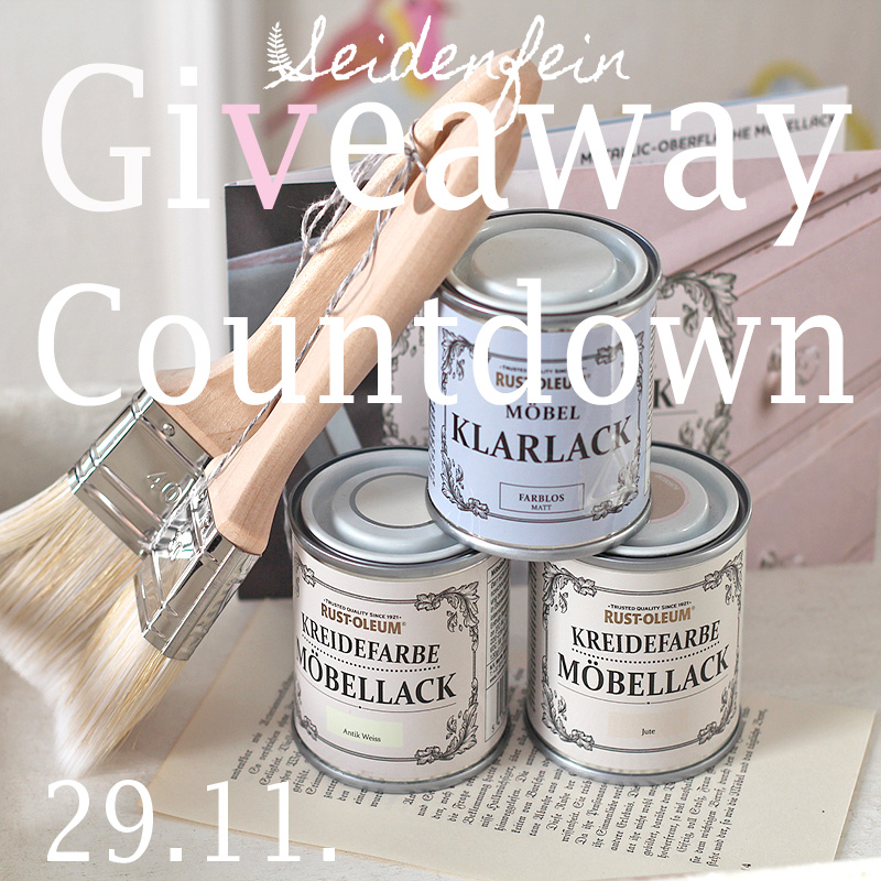 .. countdown Kreidelacke * Countdown Chalkpaint