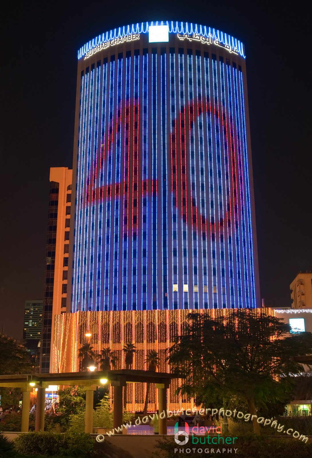 David Butcher Photography: Abu Dhabi at night