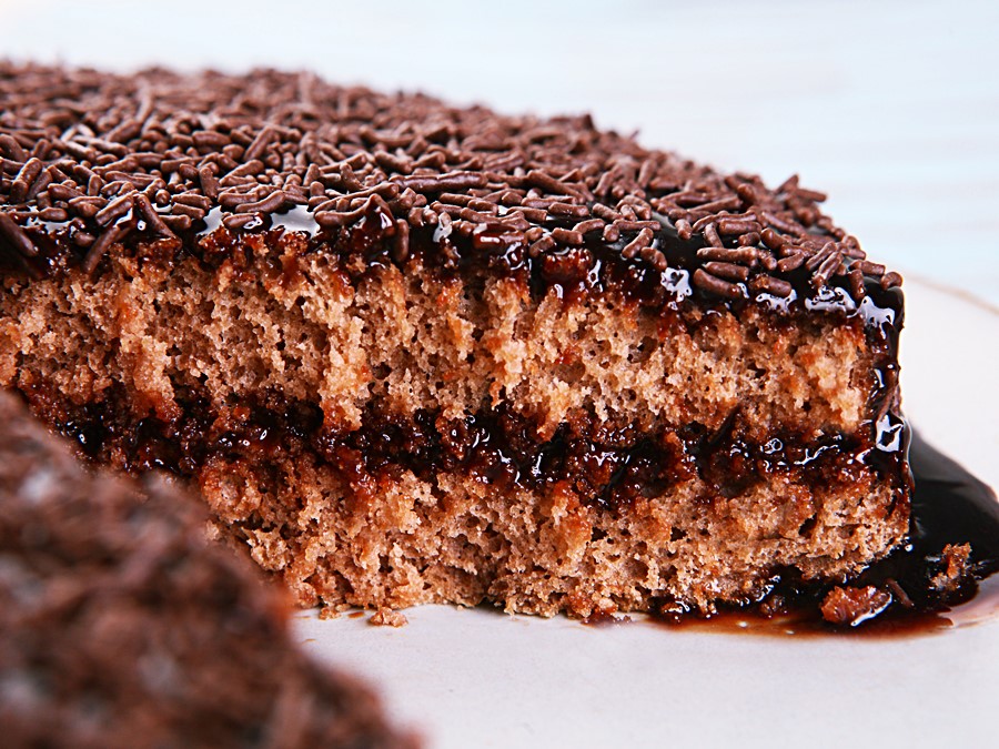 Receita: Bolo de Brigadeiro (Zero Lactose)!
