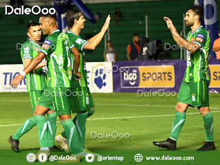Jugadores de Oreinte Petrolero festejan la goleada a Real Potosí - DaleOoo