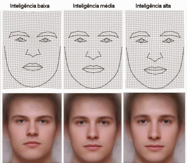 Segundo estudo, o rosto pode revelar o nível de inteligência dos homens