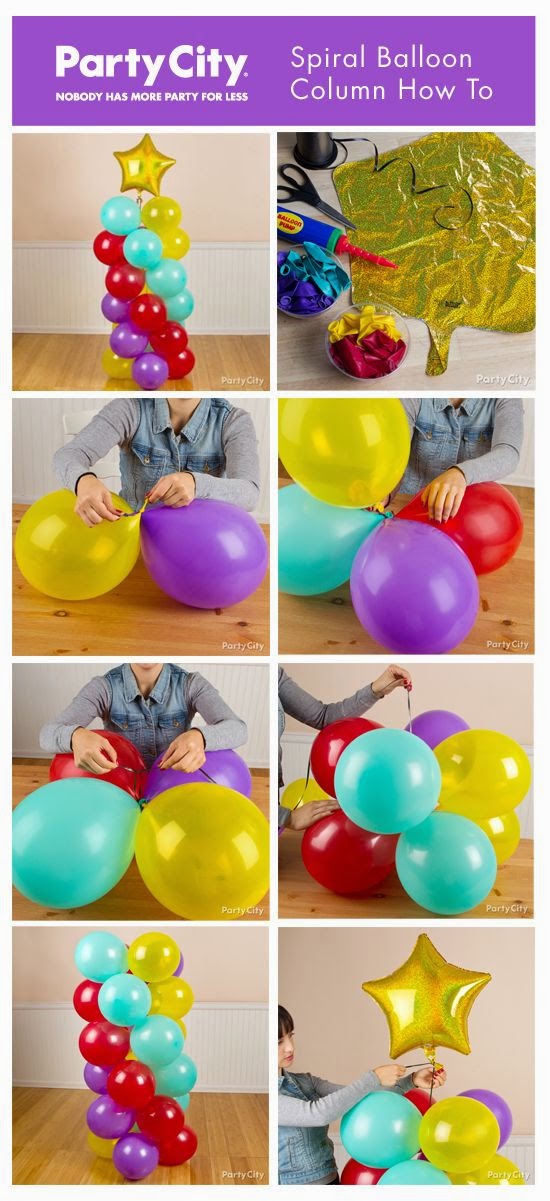 DIY Balloon Pillar