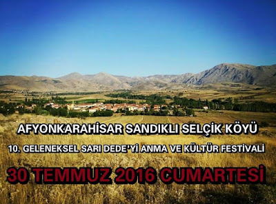 Selçik Köyü Festivali 30 Temmuz'da...