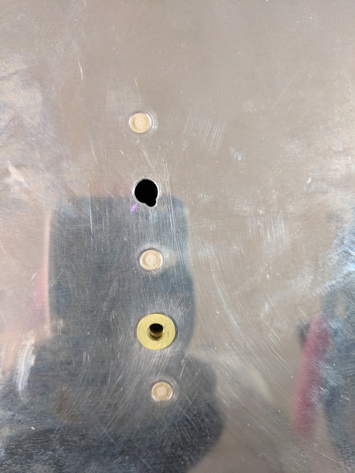 Damazio family's RV10 project Aileron static wicks