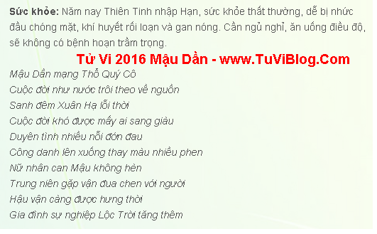 Mau Dan 1998 Nam 2016