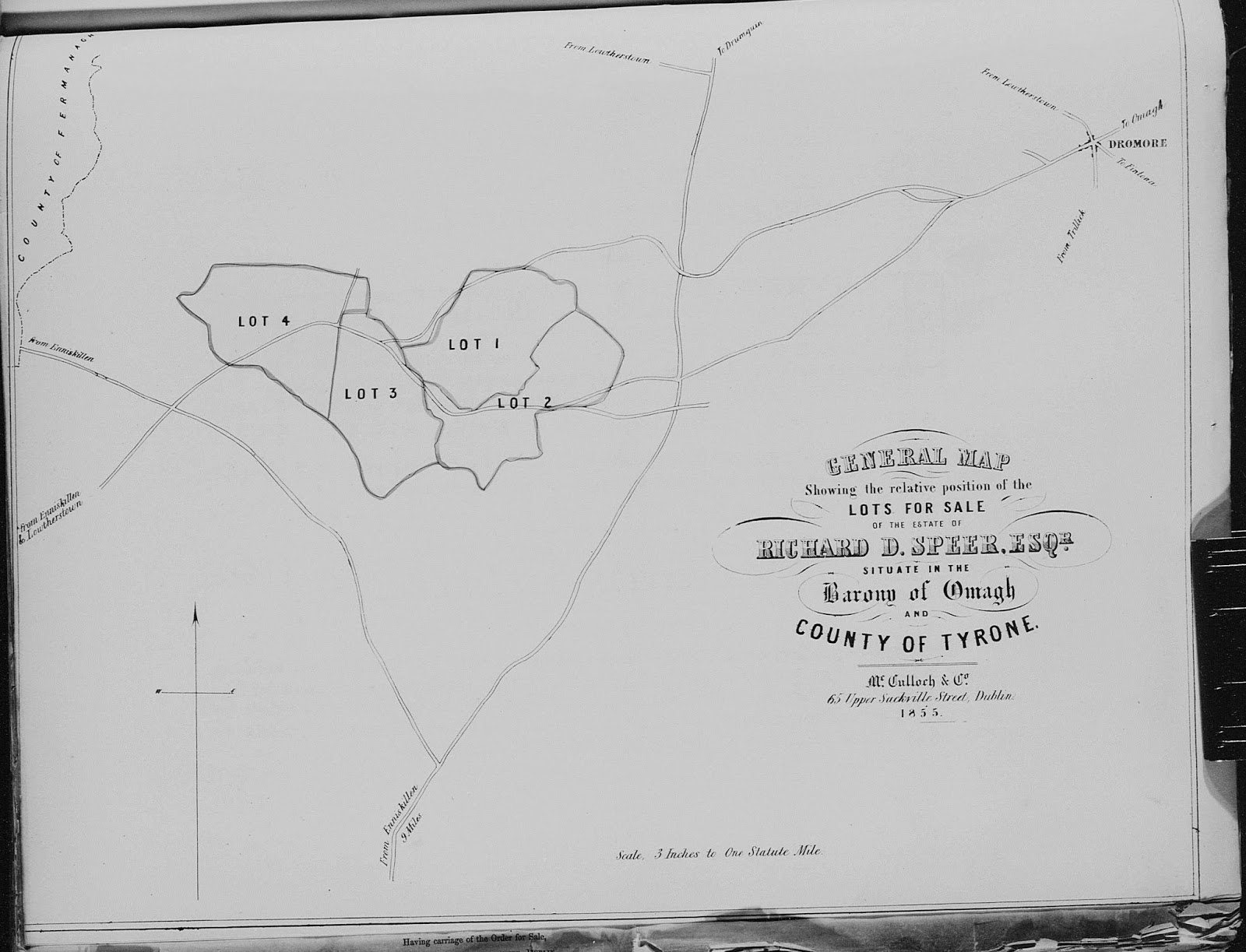 there are 16 pages to the tummery encumbered estates sales package including maps showing the placement of each lot leased in 1805 by comparing these maps there are 16 pages to the tummery encumbered estates sales package including maps showing the placement of each lot leased in 1805 by comparing these maps