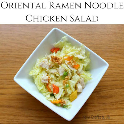 Oriental Ramen Noodle Chicken Salad