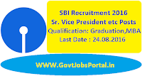 SBI Recruitment 2016 