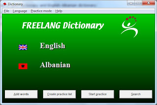 Albanian English Dictionary