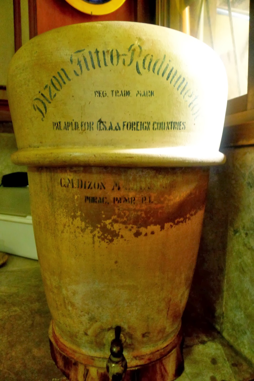 Collecting Antiques in the Philippines A Filipino Ceramic Water Filter