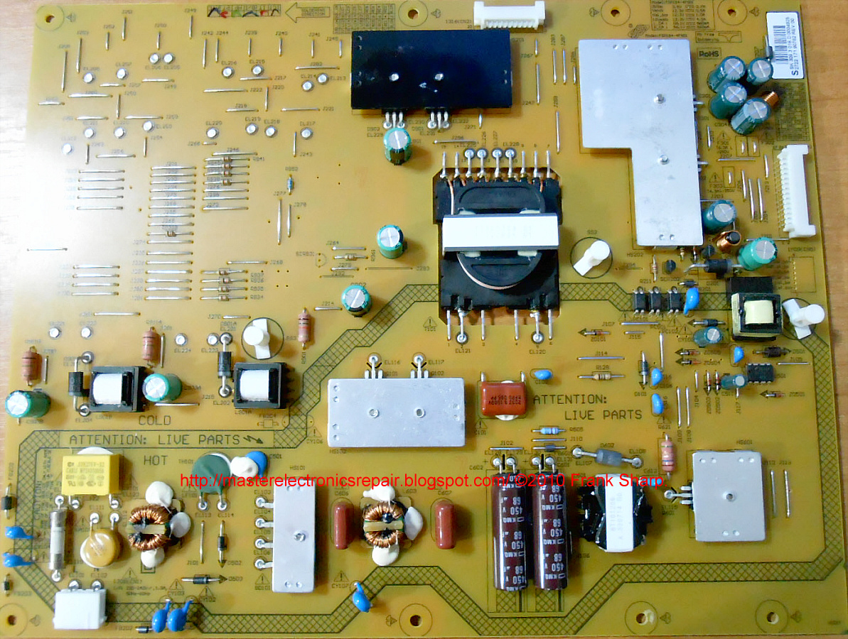QFU1.2E Reparatur Service Mainboard Philips SSB 310431366185 PFL**** Serie