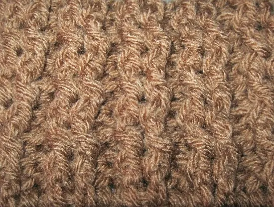 punto elástico crochet, motivos ganchillo
