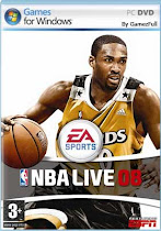 Descargar NBA Live 08 para 
    PC Windows en Español es un juego de Deportes desarrollado por EA Sports, Electronic Arts