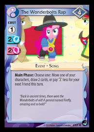 My Little Pony The Wonderbolts Rap High Magic CCG Card
