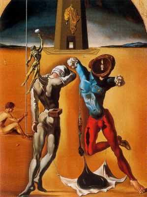 Salvador Dalí Los atletas cósmicos