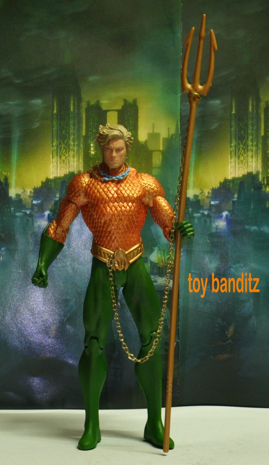 toy banditz: AQUAMAN NEW 52 BY DC COLLECTIBLES
 Justice League Aquaman New 52