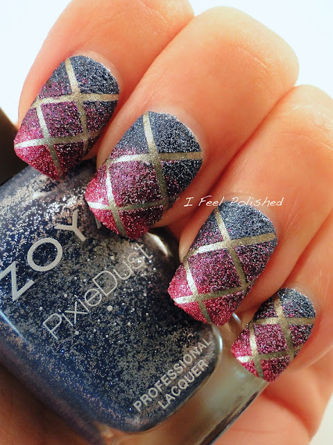Zoya Pixie Dust Nail Art