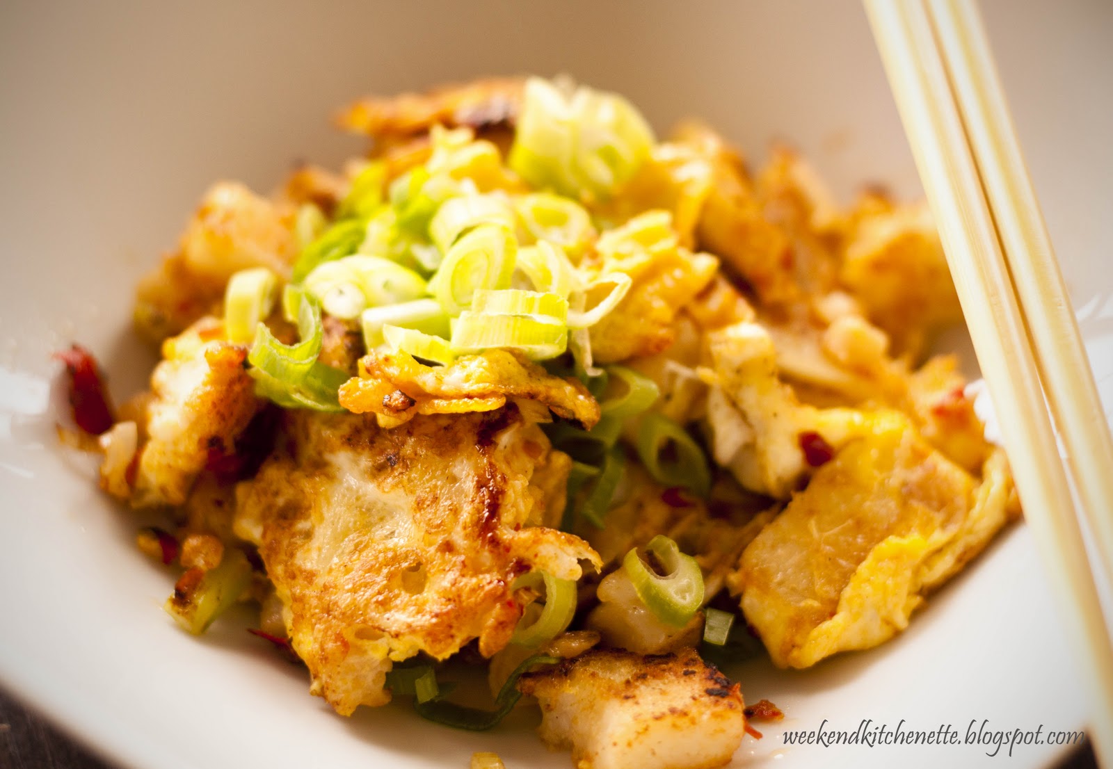 Weekend Homemade Fried Carrot Cake