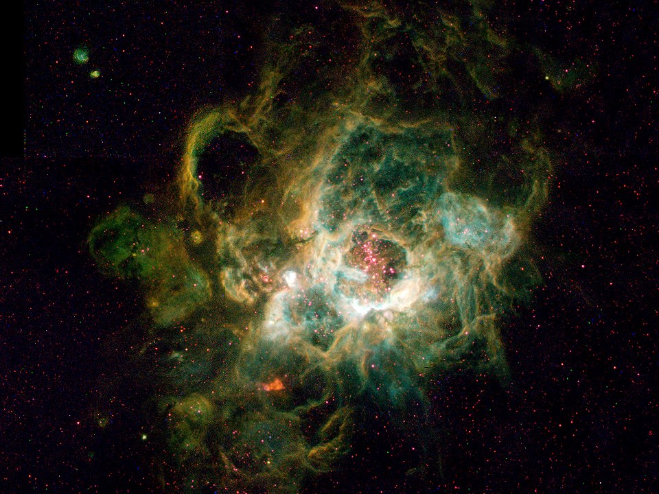 RED DE ESTRELLAS FORMACIÓN ESTELAR NGC 604