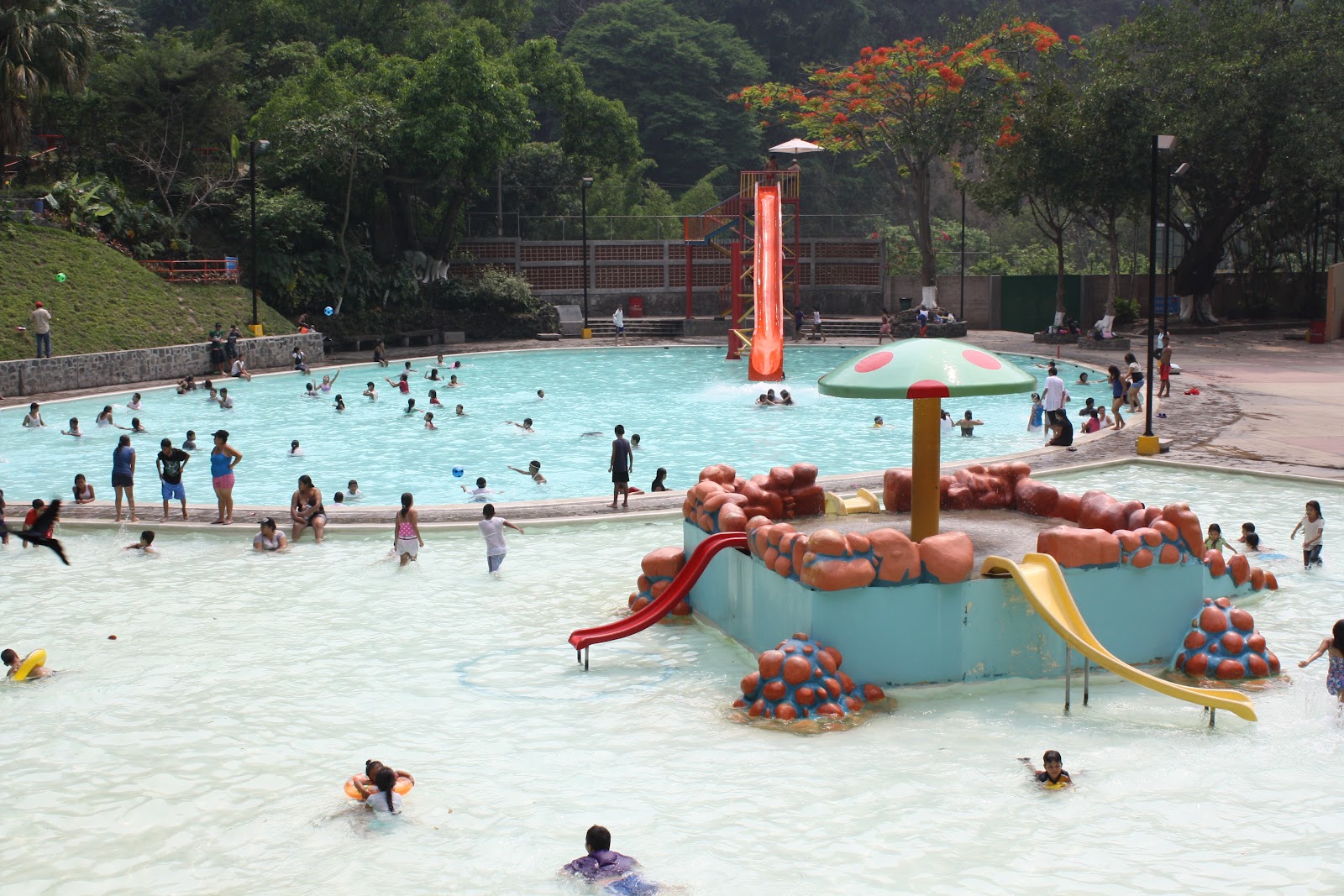 Parque acuático Los Chorros La Libertad LLEGANDO A RINCONES DE MI PAÍS