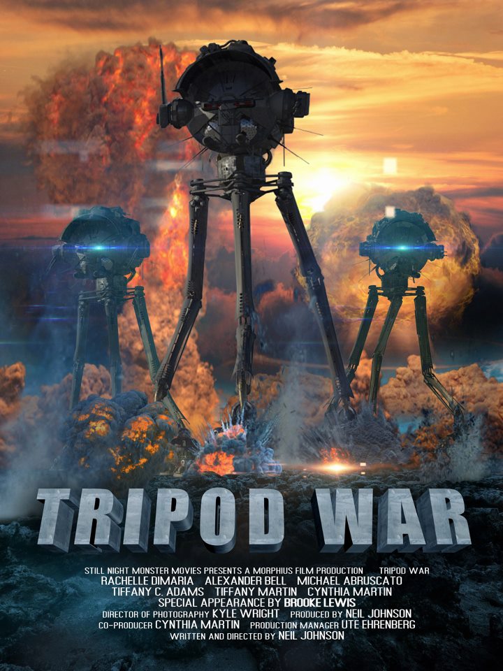 Brooke Lewis takes on space invaders in Tripod War