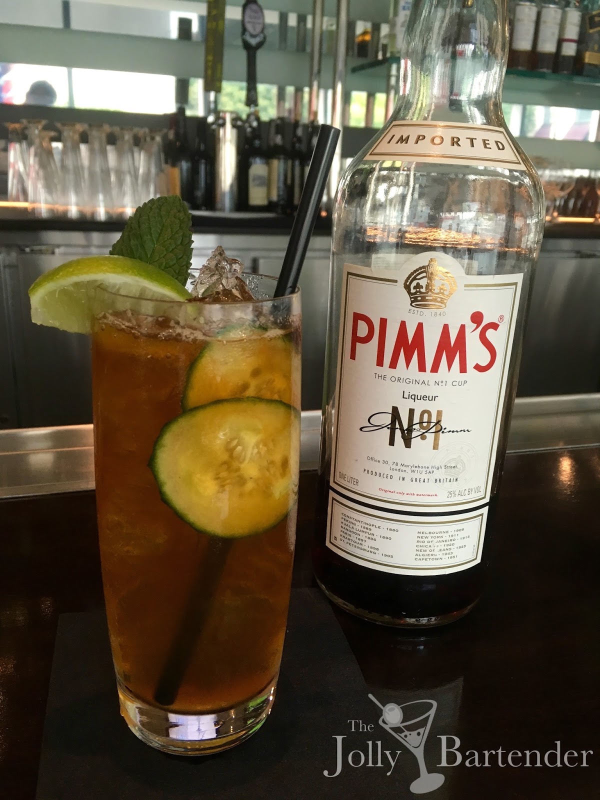 The Jolly Bartender: Pimm's Cup