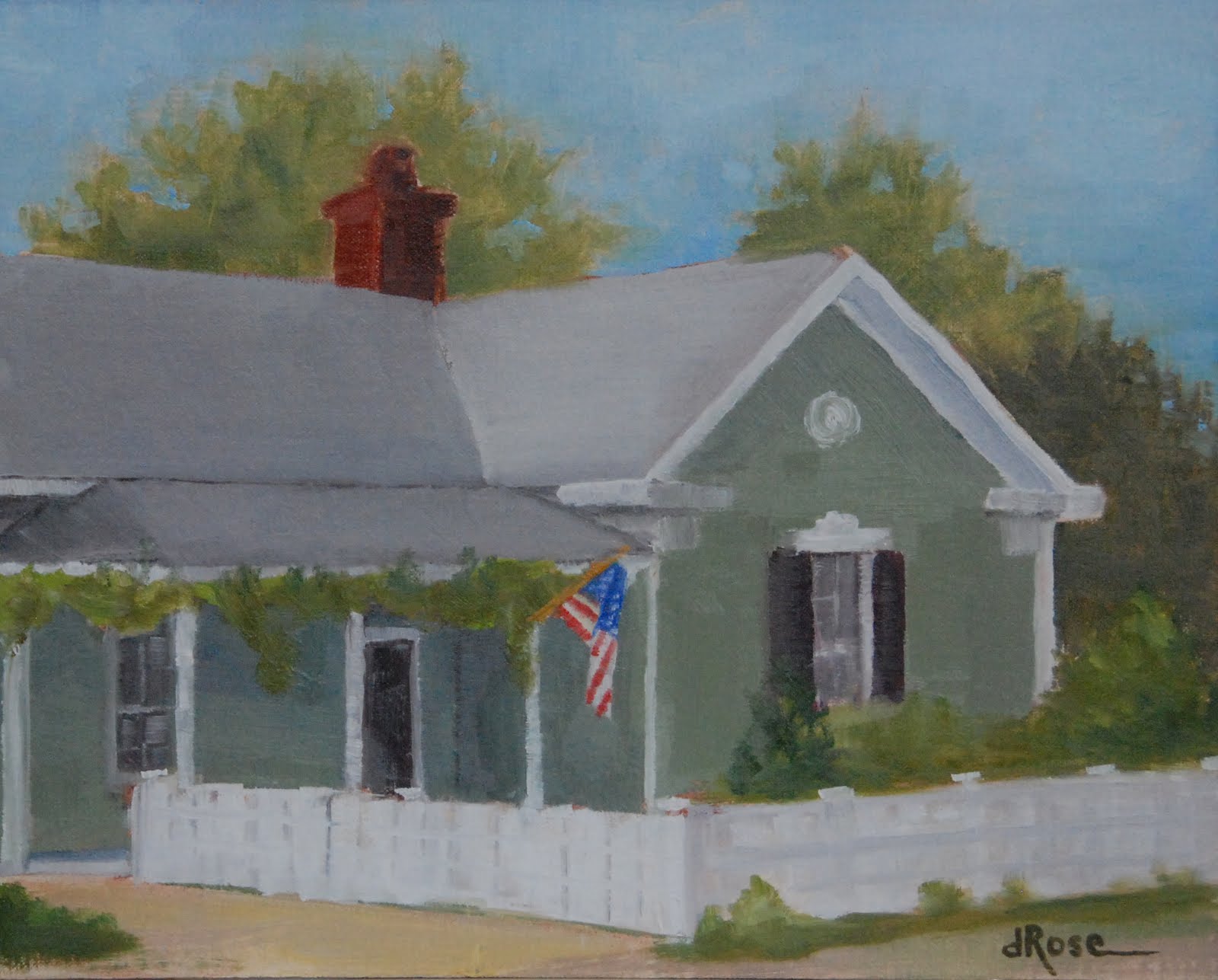 Denise Rose Studio "Grandma's Cottage" 8x10