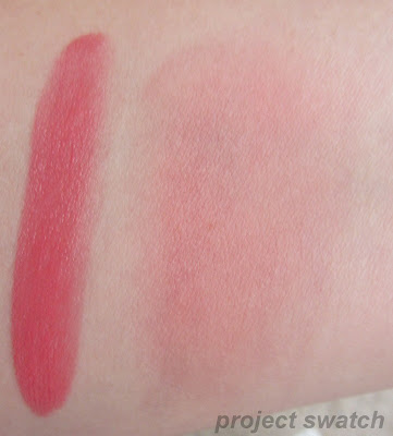 Dragonfruit Beach Tint - heavy & blended swatches