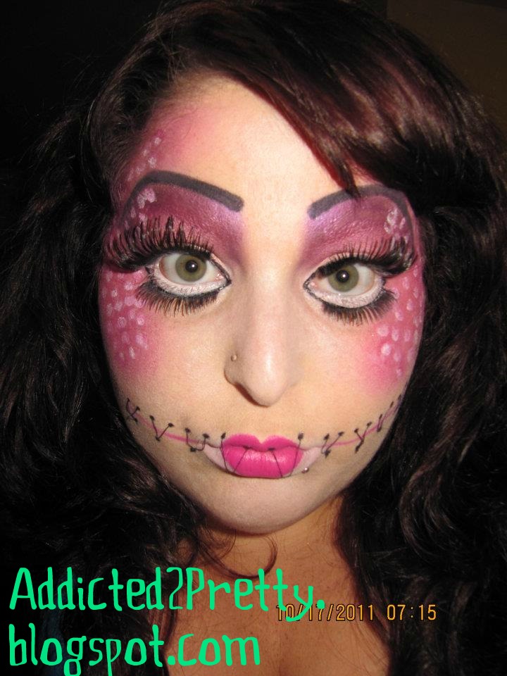 Confessions Of A Makeup Addict: Evil Doll Inspired by CallowLily