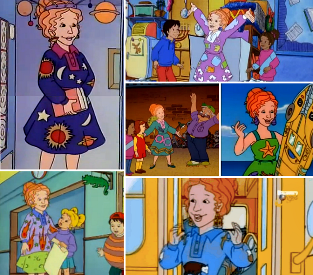 Ms. Frizzle understands better than anyone else that a bangin' outfit ...