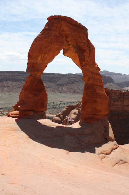 Meagan in Delicate Arch