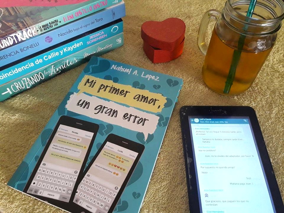 Mi primer amor, un gran error Nahuel Lopez (Reseña) elmarcapaginasbooks