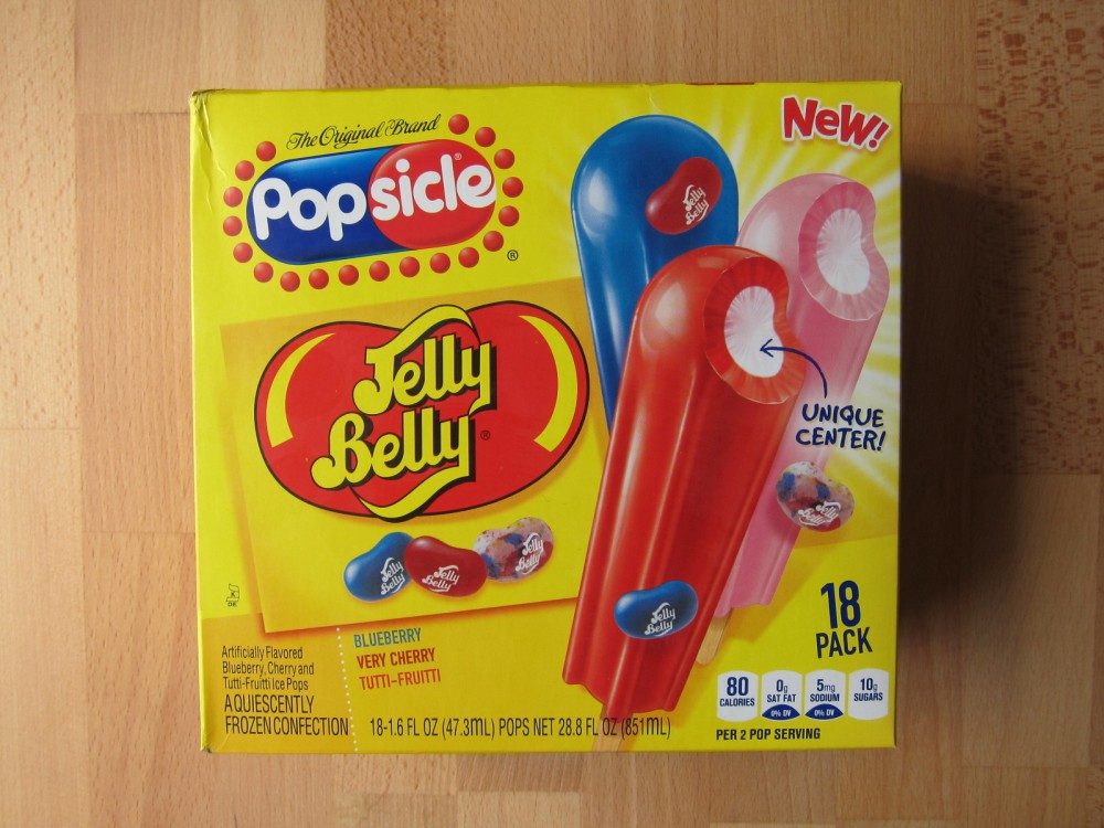 Frozen Friday Jelly Belly Flavored Popsicles