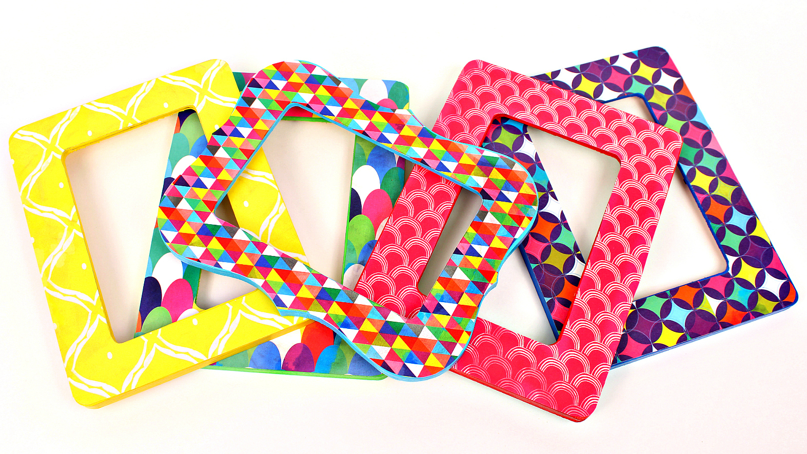 Mark Montano Colorful Dollar Store Frames