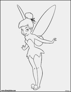 desenho Tinkerbell para pintar