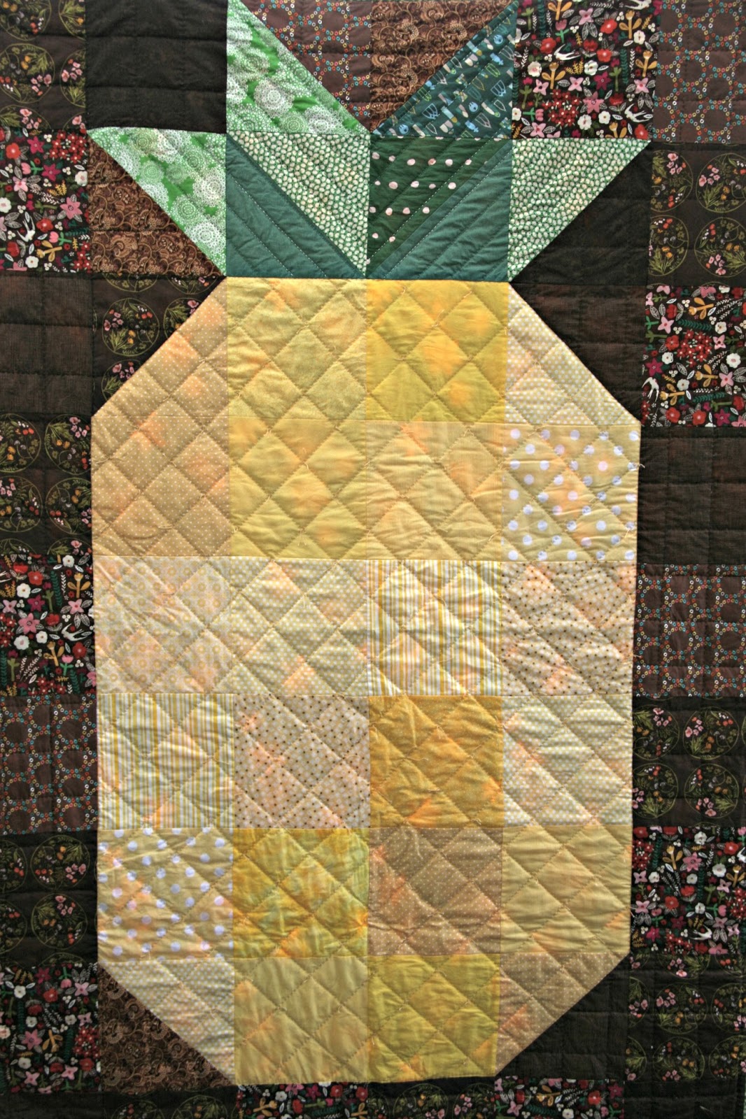 Milly Made It. I Made a [Pineapple] Quilt