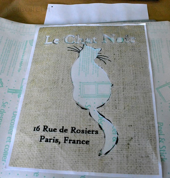 iLoveToCreate Blog The Black Cat TShirt DIY