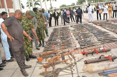 22,430 cultists surrendered 8,572 arms,147 explosives as River State concludes first phase of Amnesty Programme
