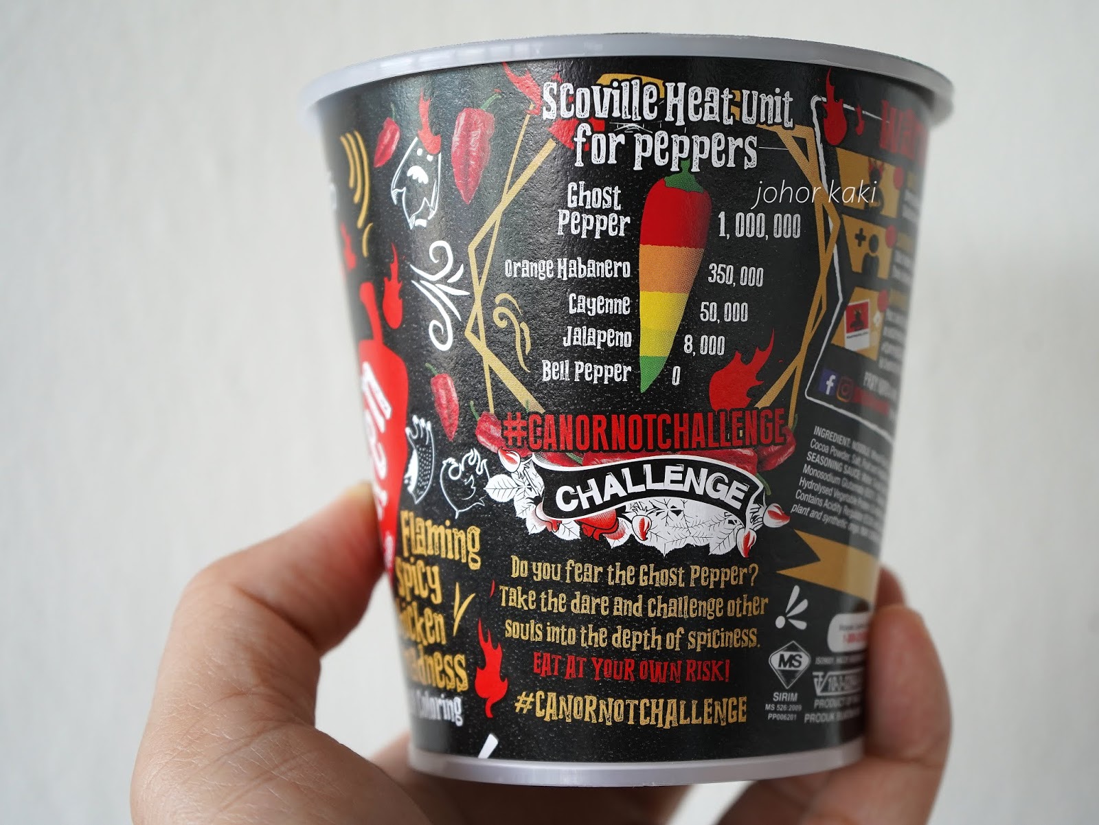 Daebak Ghost Pepper is Spiciest Instant Ramen in the World? Wu Yah Boh