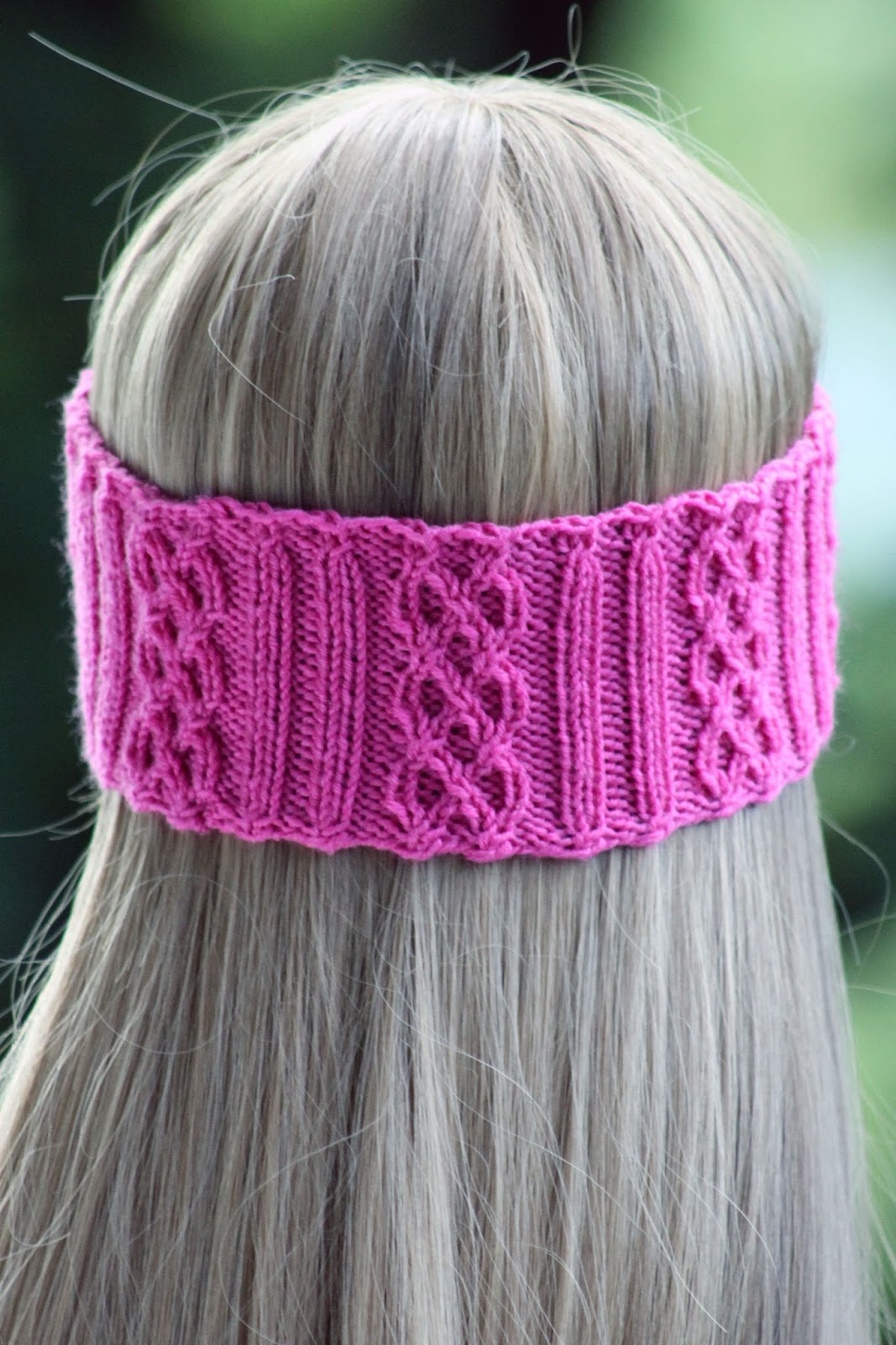 Balls to the Walls Knits Rib & Braid Headband